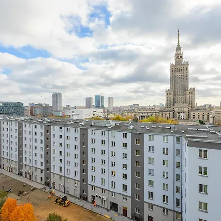 A Unique With A Beautiful View Of The Palace Of Culture And Science By Renters * Warsaw