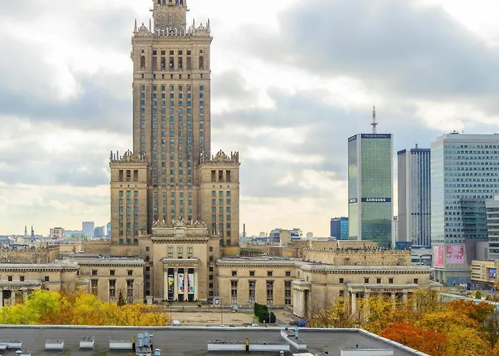 A Unique With A Beautiful View Of The Palace Of Culture And Science By Renters