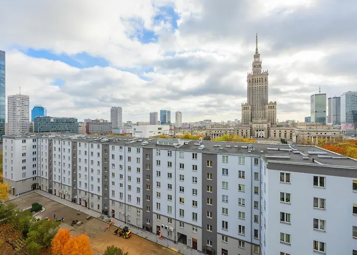 A Unique With A Beautiful View Of The Palace Of Culture And Science By Renters * Warsaw