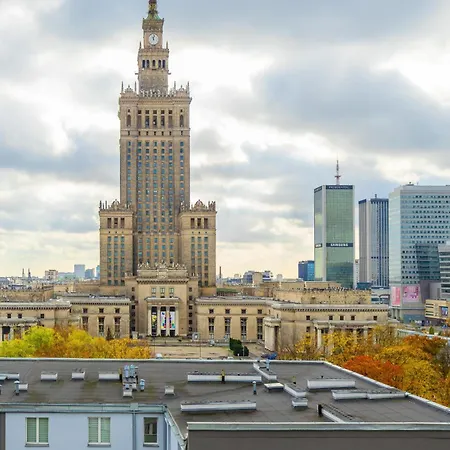 A Unique With A Beautiful View Of The Palace Of Culture And Science By Renters